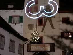 Kulturnacht Liestal Projektion auf Türmli