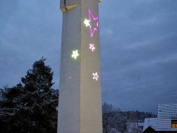 Kirchturmprojektion Zollikon