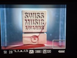 Swiss Music Award Videodreh