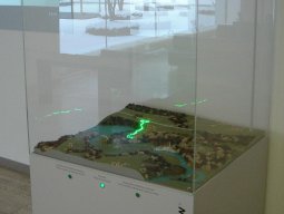 Projektion auf Relief Atelier Lorraine